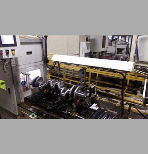 Marking Station For Crank Shaft